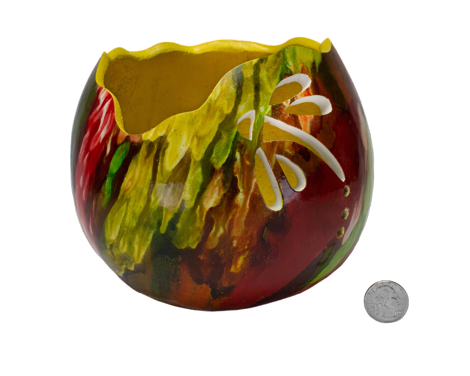 Dragonfly Gourd Bowl