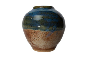 Blue and Tan Vase