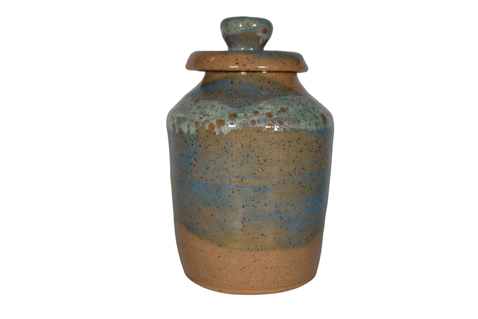 Ceramic jar with lid