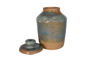 Ceramic jar with lid