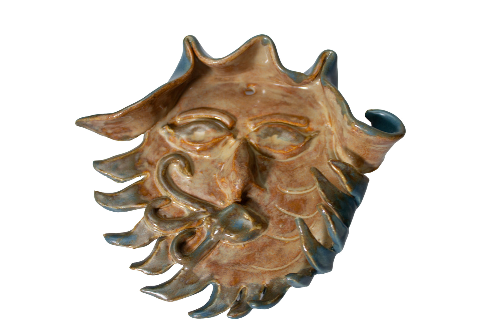 Windy Face Decorative Plaque