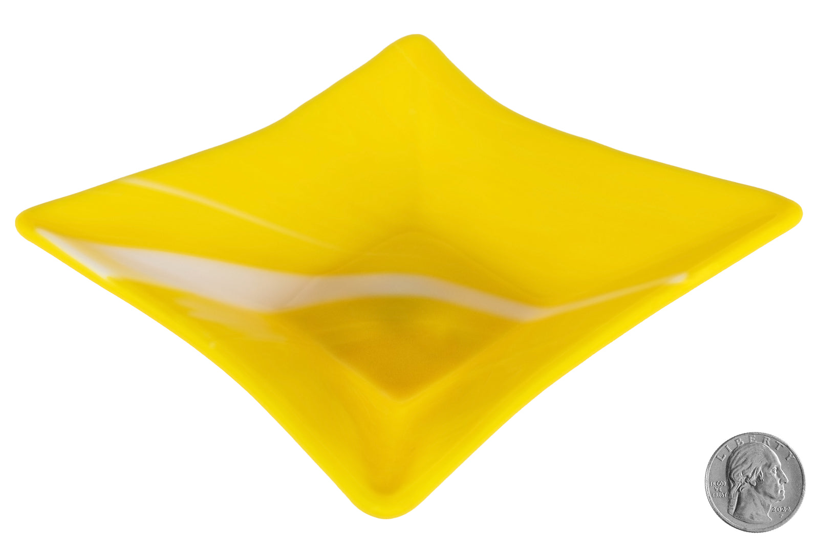 4x4 Square Glass Sauce Dish
