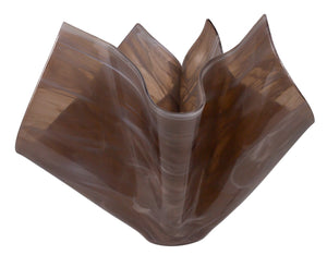 Streaky Brown Vase