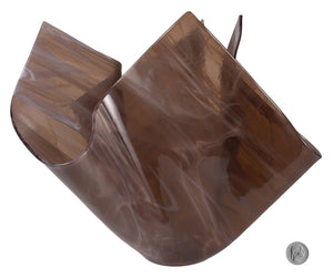 Streaky Brown Vase