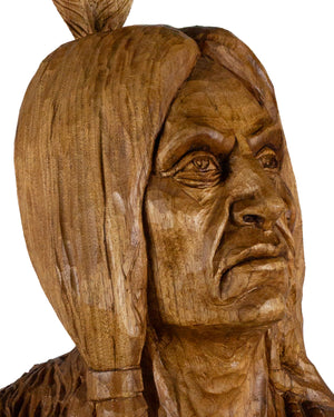 Native American Bust (Pick Up or In Person Purchase Only)