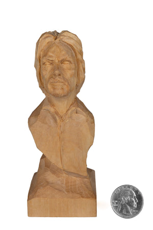 Small Wooden Bust