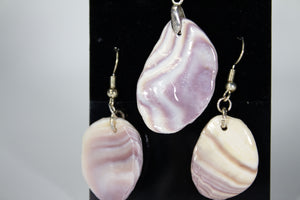 Seashell Pendant & Earrings Set (Various Designs)