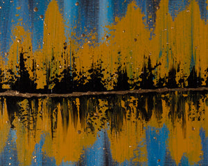 Beautiful Voices 18"x24" Acrylic Painting on Wrapped Canvas