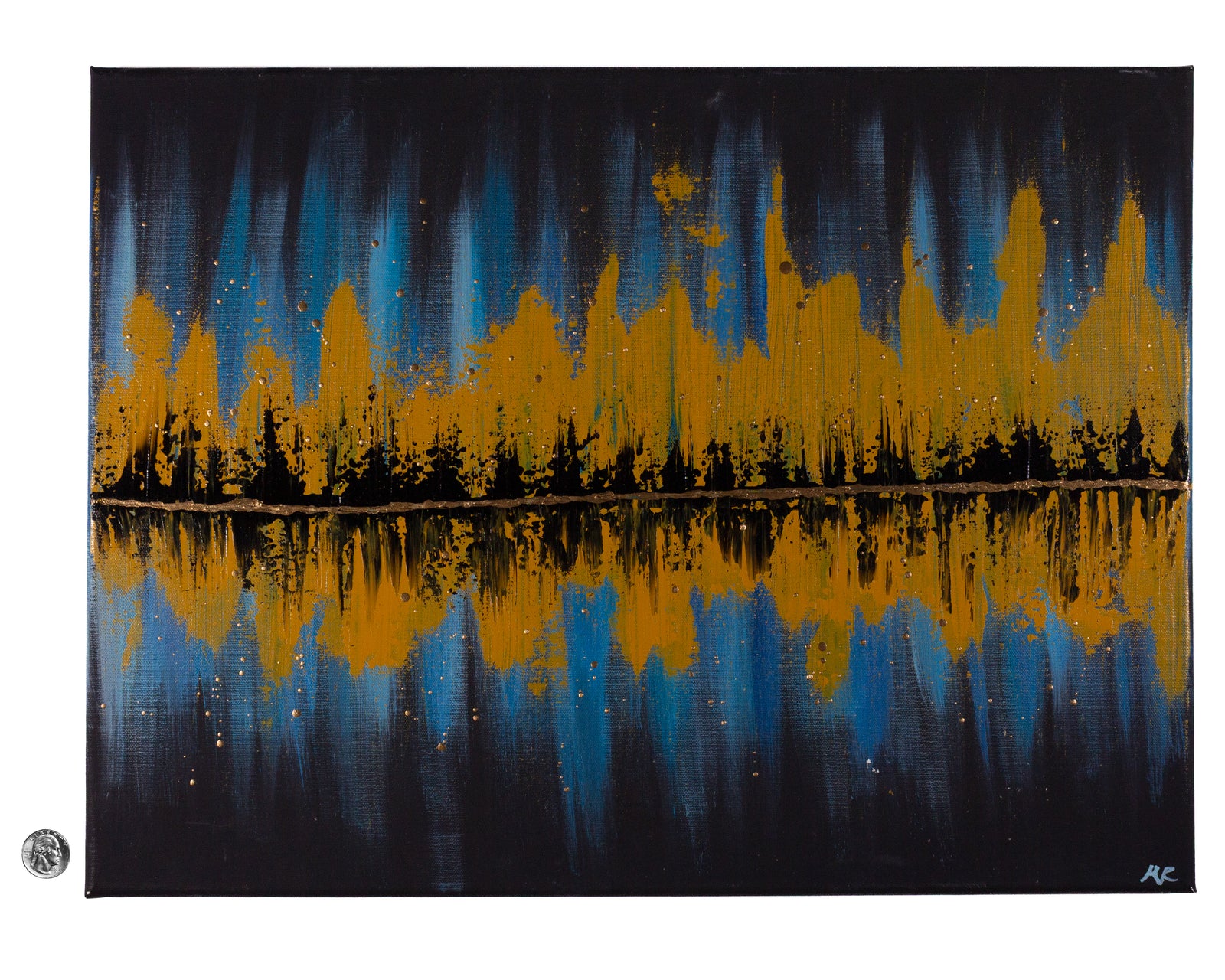 Beautiful Voices 18"x24" Acrylic Painting on Wrapped Canvas