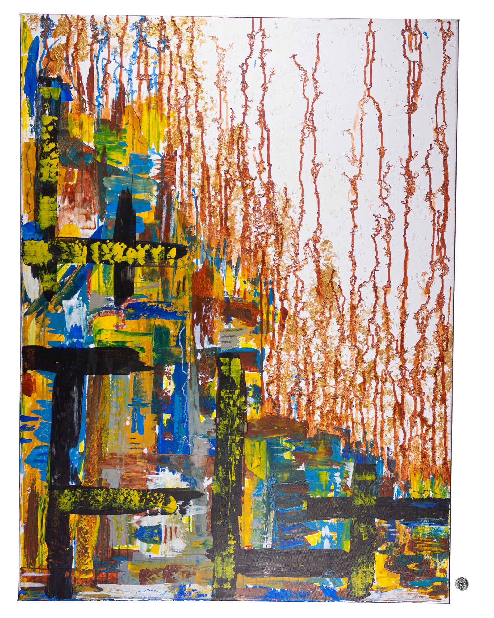 Bonnie Lass 30"x40" Acrylic Painting on Wrapped Canvas