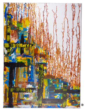 Bonnie Lass 30"x40" Acrylic Painting on Wrapped Canvas