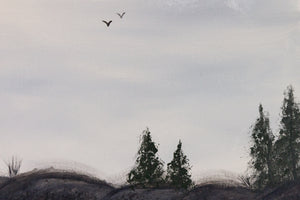 Quiet Place 24"x30" acrylic on wrapped canvas
