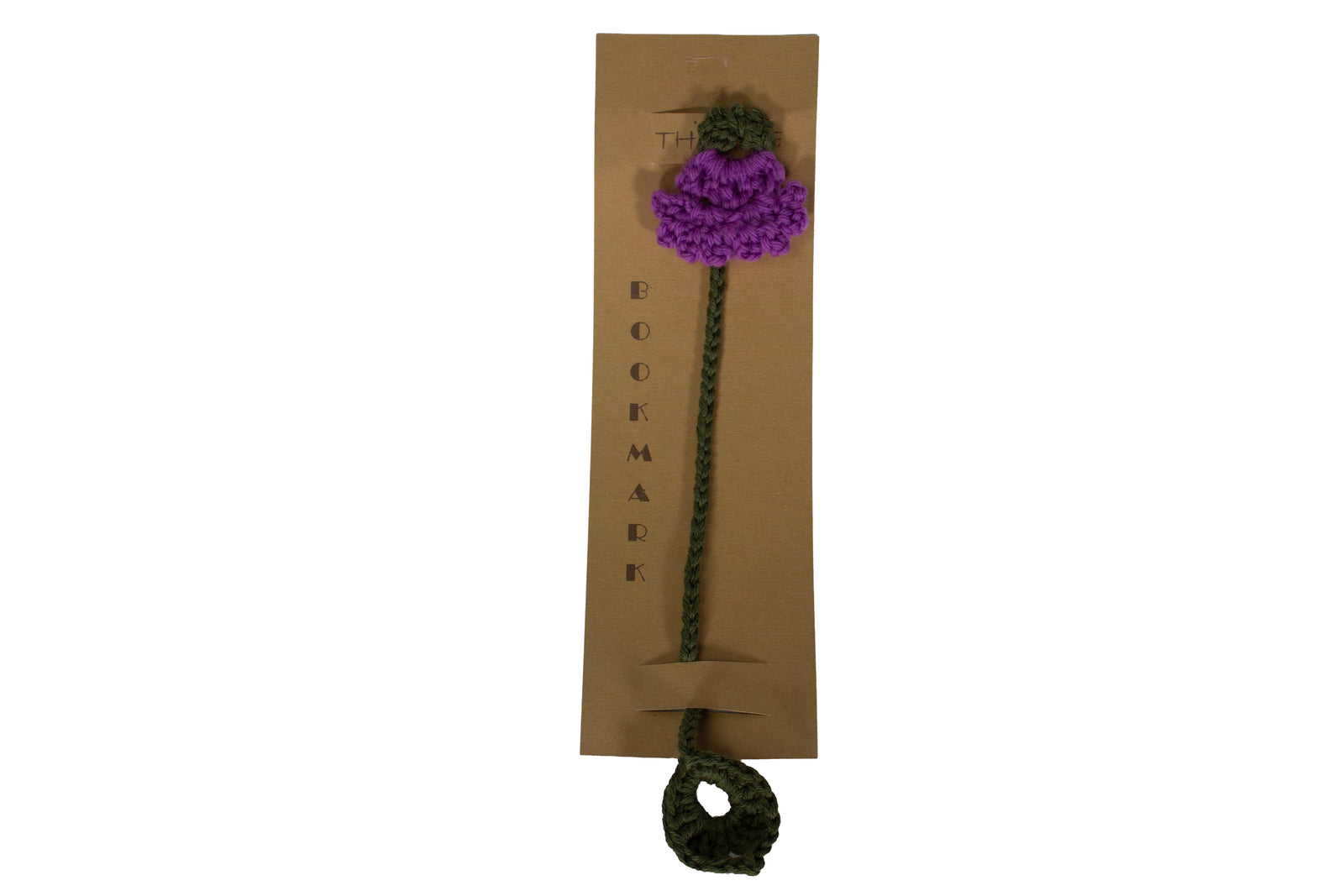 Crocheted Bookmark - Flower