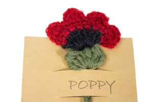 Crocheted Bookmark - Flower