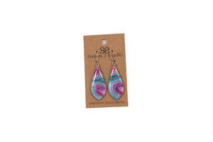 Geode Polymer Clay Jewelry