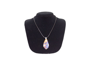Labradorite Stone Polymer Clay Jewelry