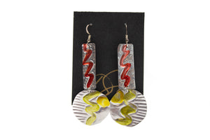 Paper / Aluminum Hanging Earrings (Various)