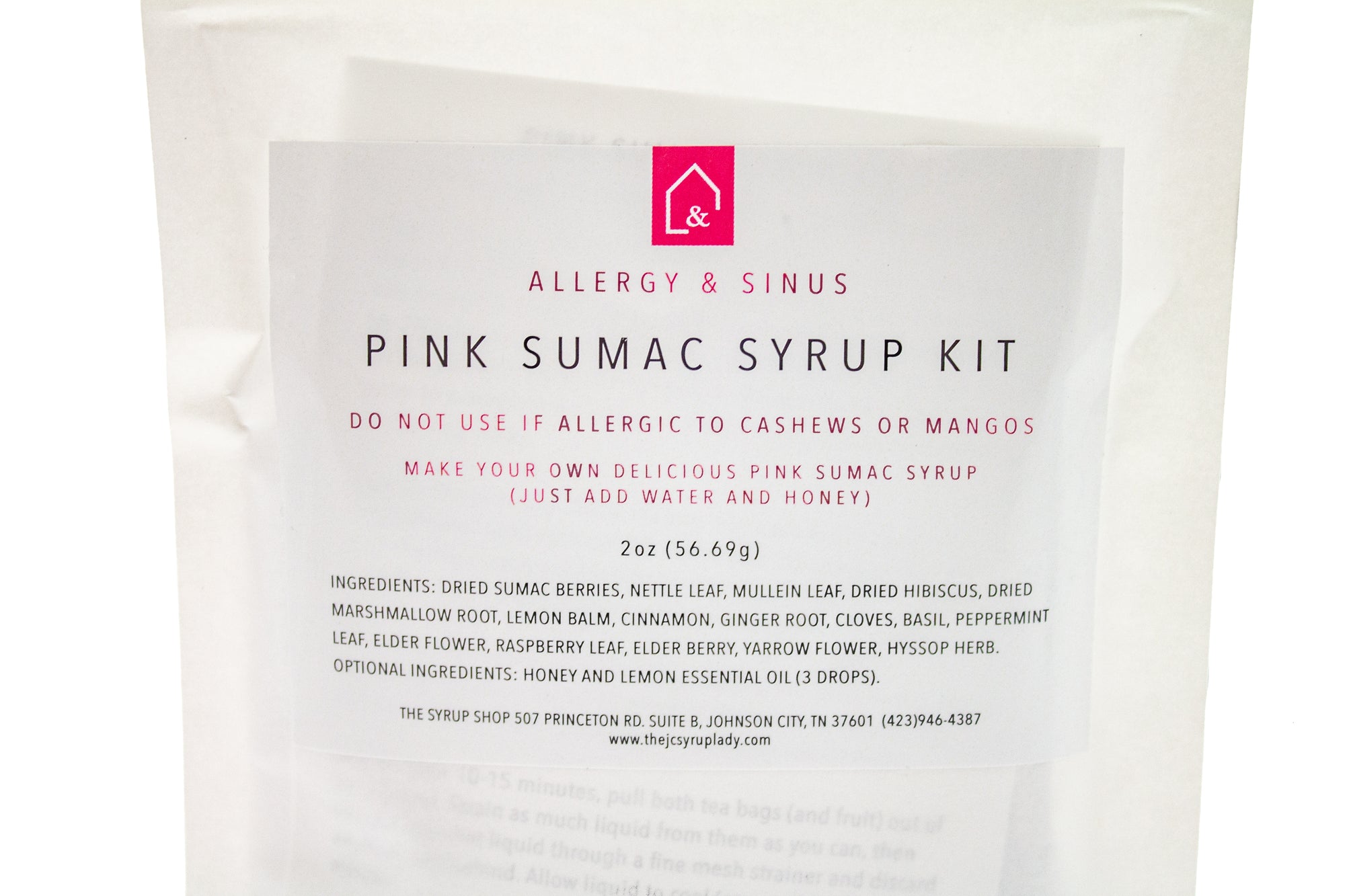 Pink Sumac Syrup Kit