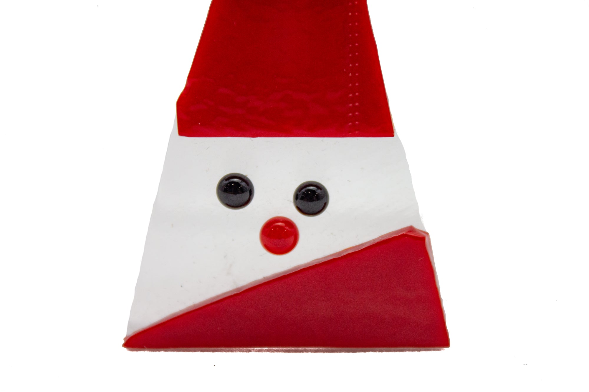 Triangle Santa Ornament