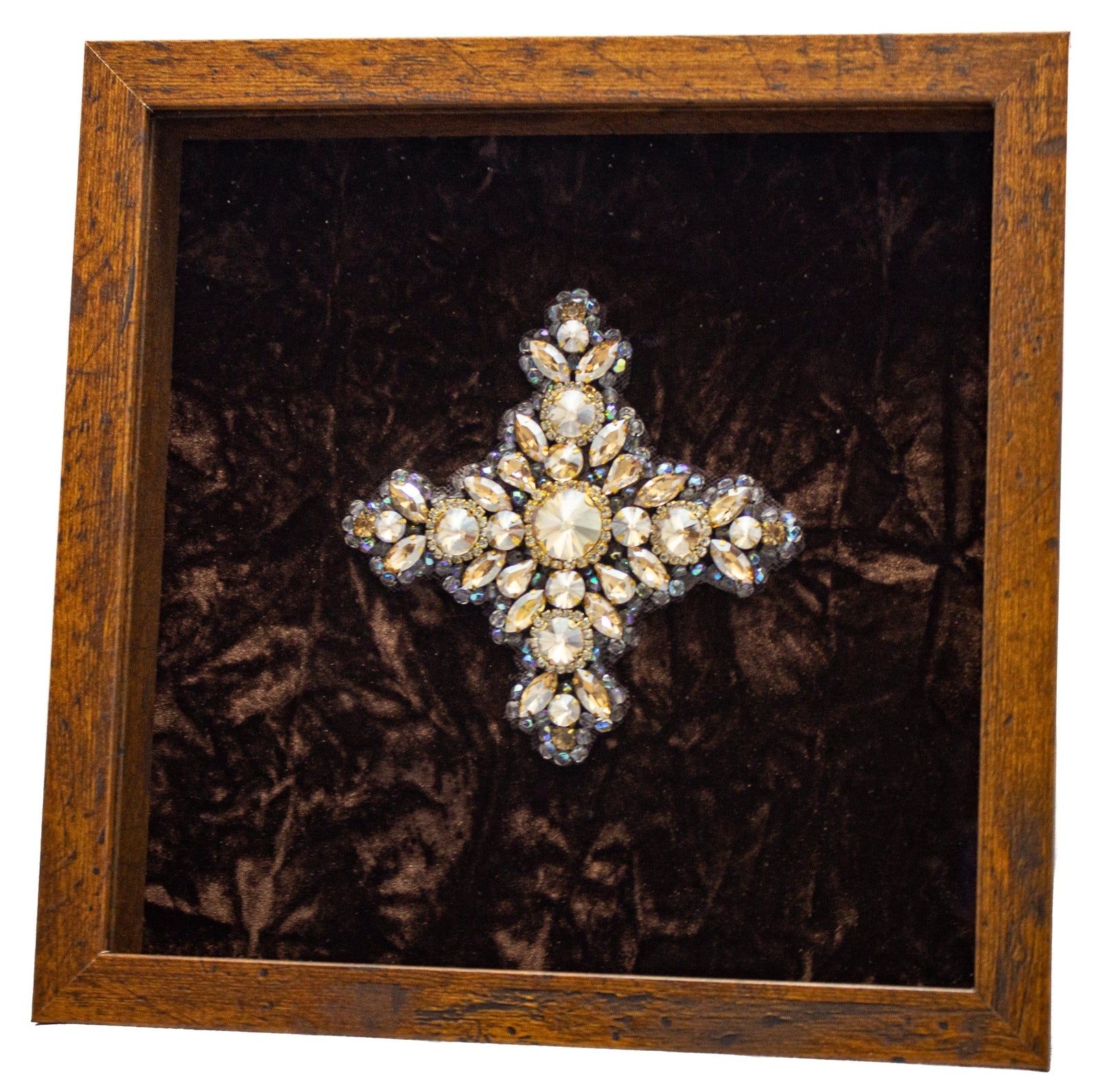 Hand Beaded "Star Bright" (Framed)