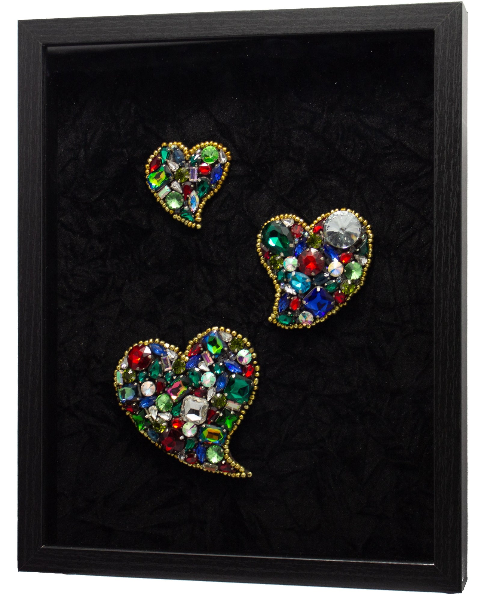 Hand Beaded "Splendors of Love" (Framed)