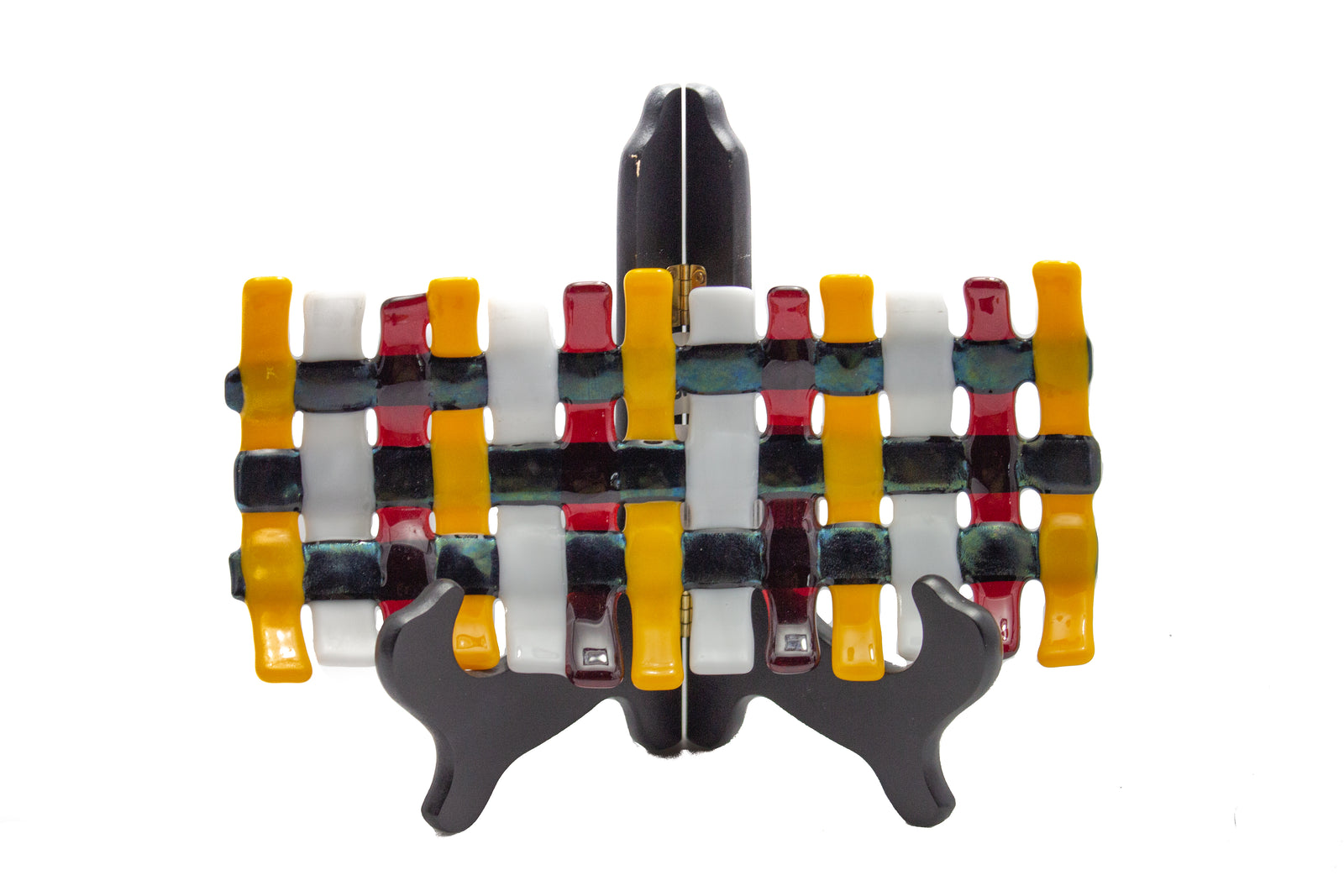 Woven Tray (Yellow/Green/Red)