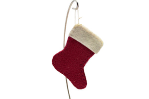 Boot Ornament (Red)