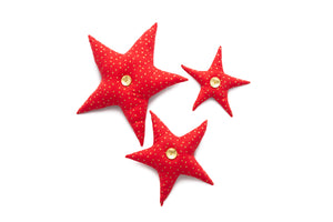 Stuffed Stars (Set of 3)