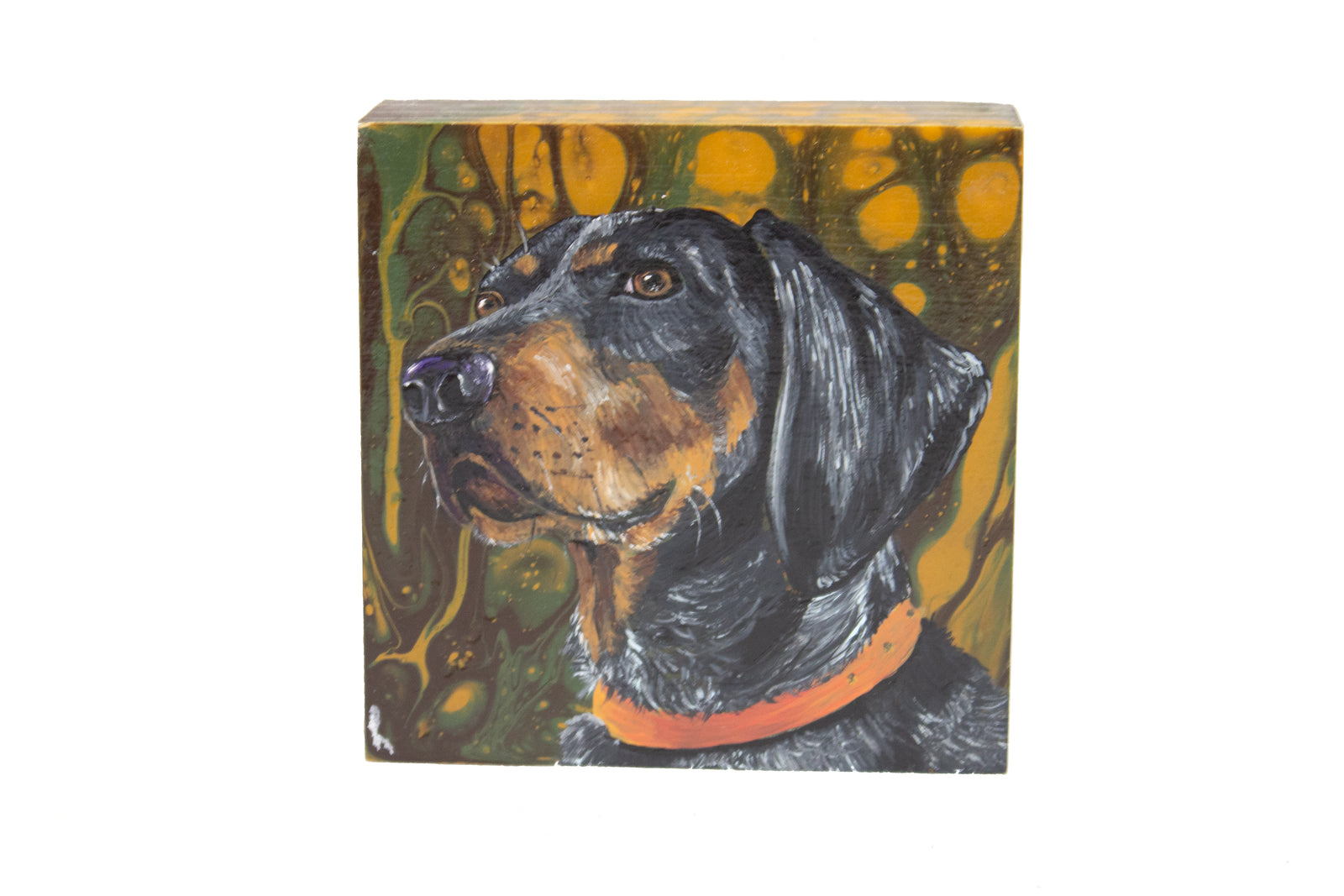 Rocky Hound Painting