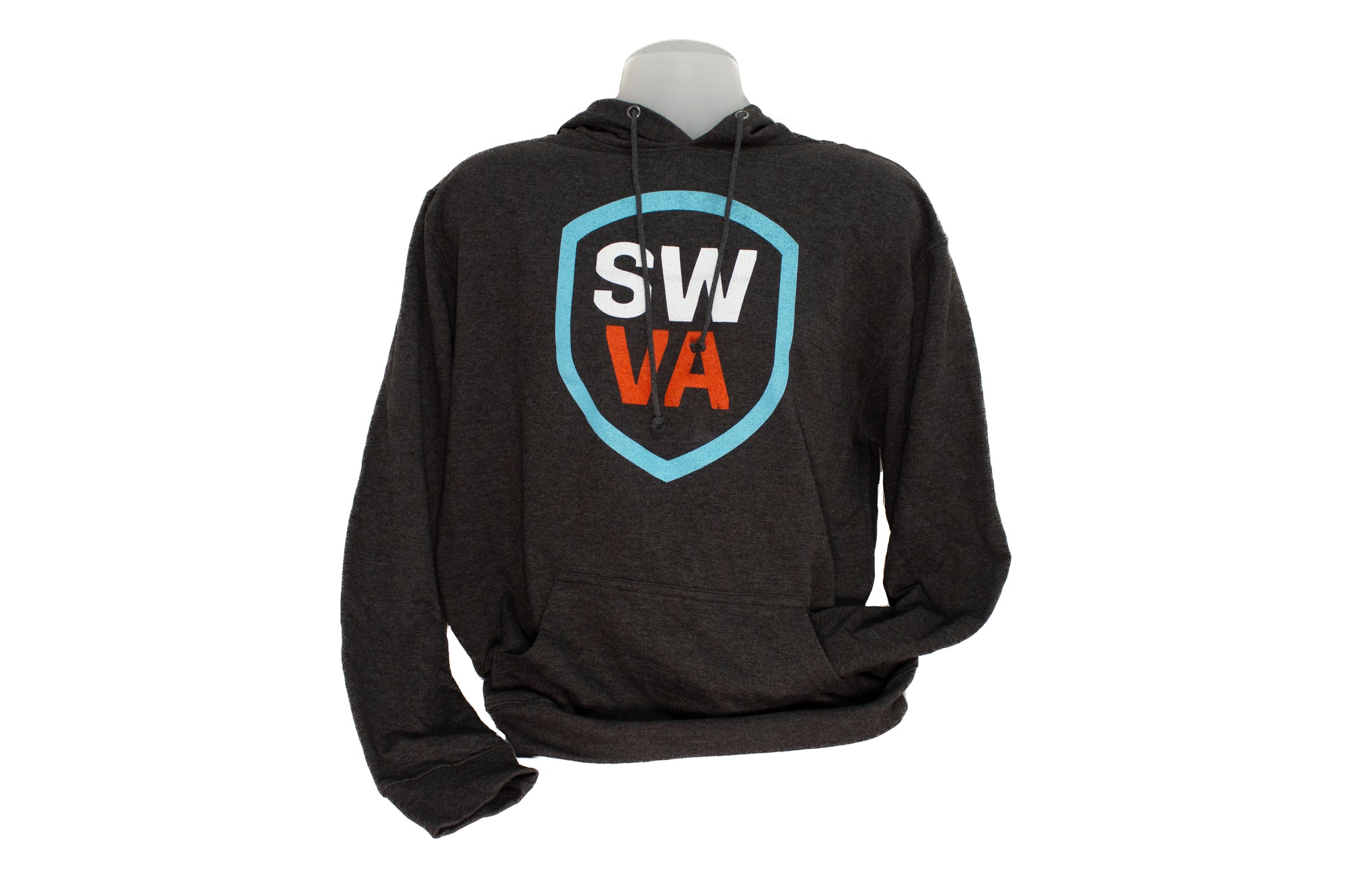 SWVA Crest Lightweight Hoodie (Charcoal)