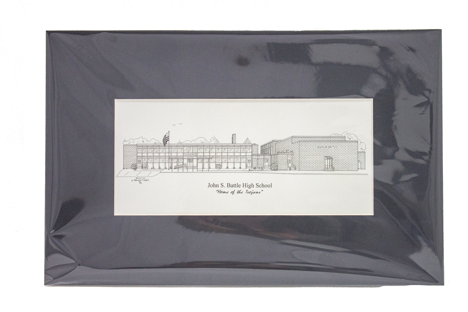 John Battle HS-Matted Print 9x14
