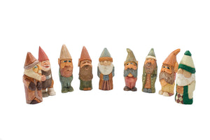 Wood Carved Gnomes