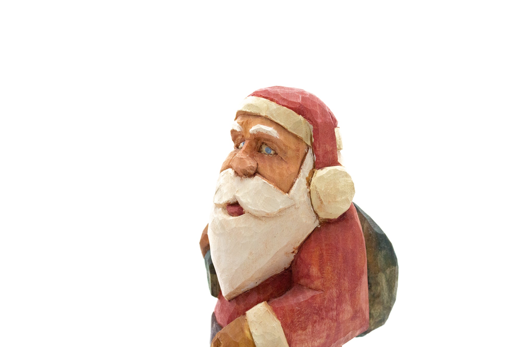 Wooden Traditional Santa