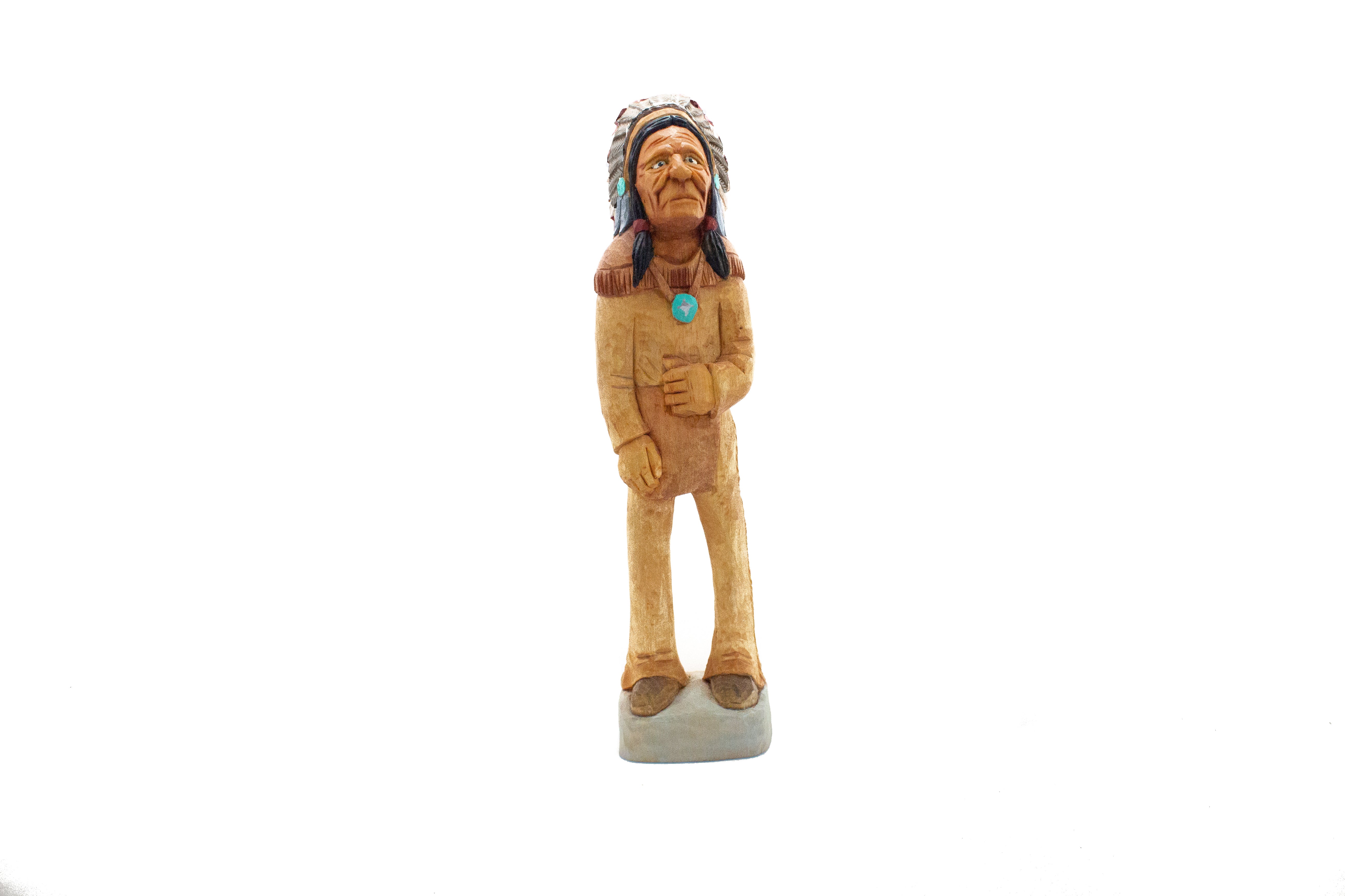 Tall Native American - 'Round the Mountain Artisan Network at the