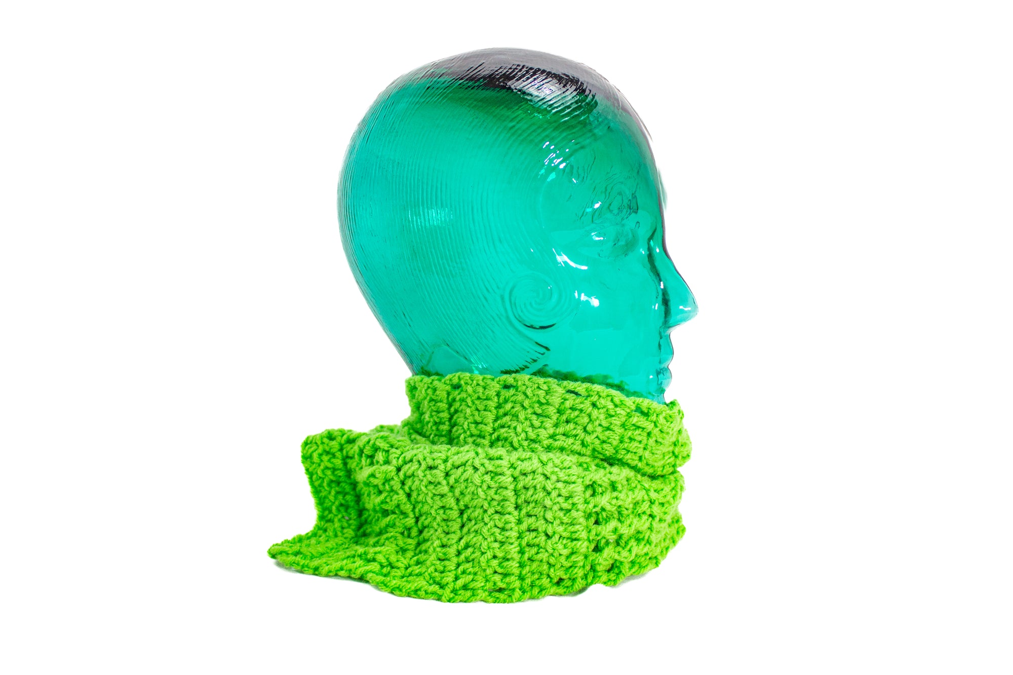 Hat & Scarf Set  - Green