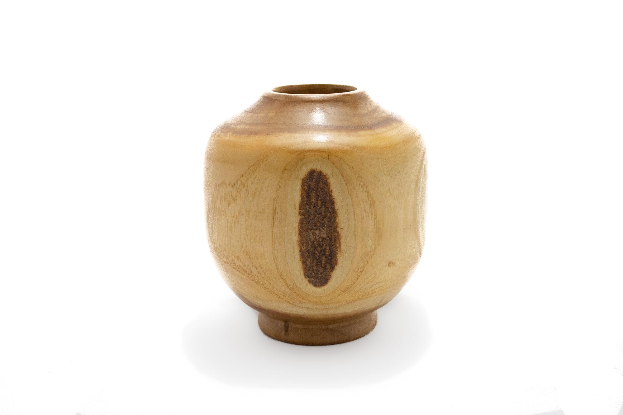 Paw Paw Wooden Vase