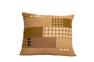 Patchwork Pillow (solid back)