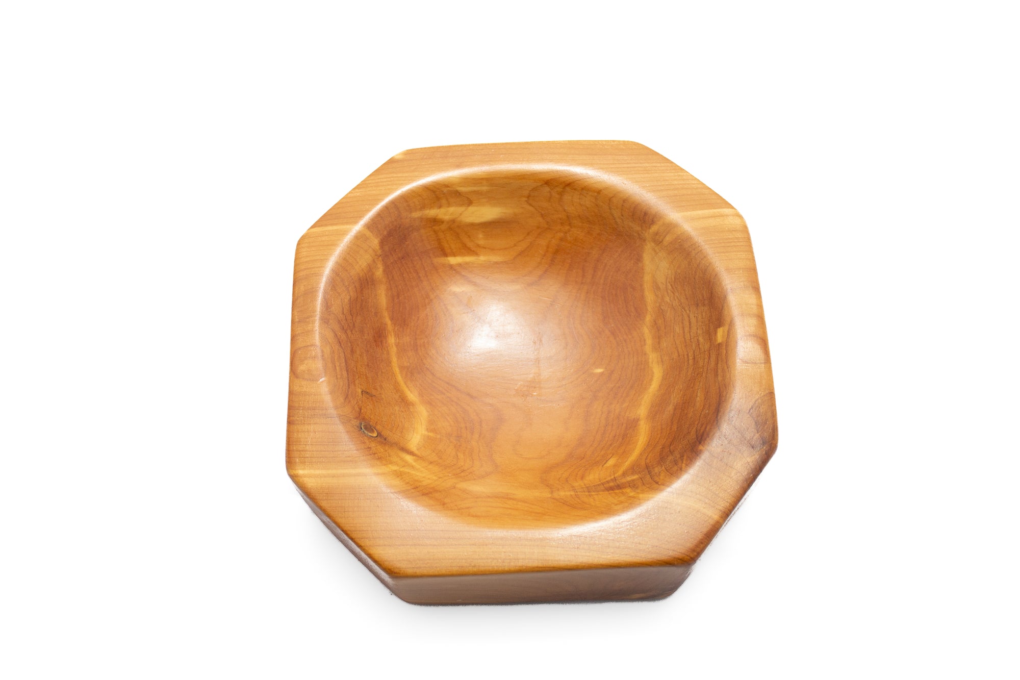 Cedar Hexagonal Bowl