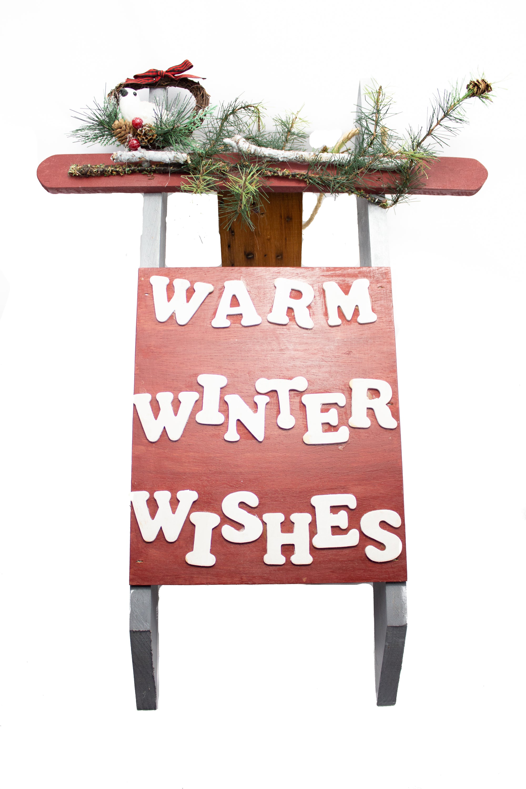 Warm Winter Wishes Sleigh