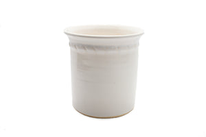 #W-35 - Large Utensil Container (White)