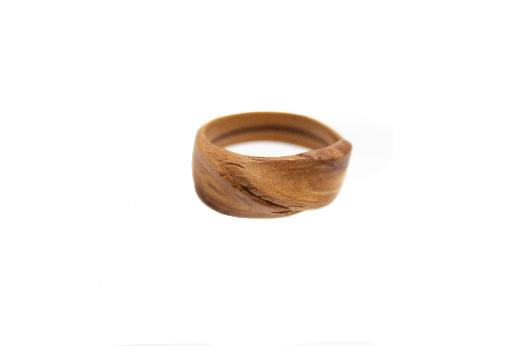 Green Wood Wizard Tree Ring-Size 10.75