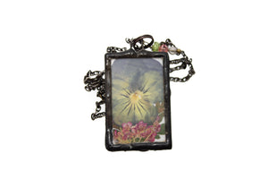 Floral Pendant Necklace (Various) - Regular
