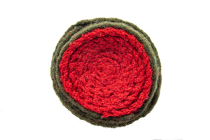 Wool Pincushion (Rolled)