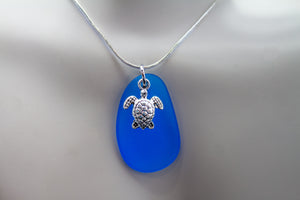Sea Glass Necklace & Earring Set